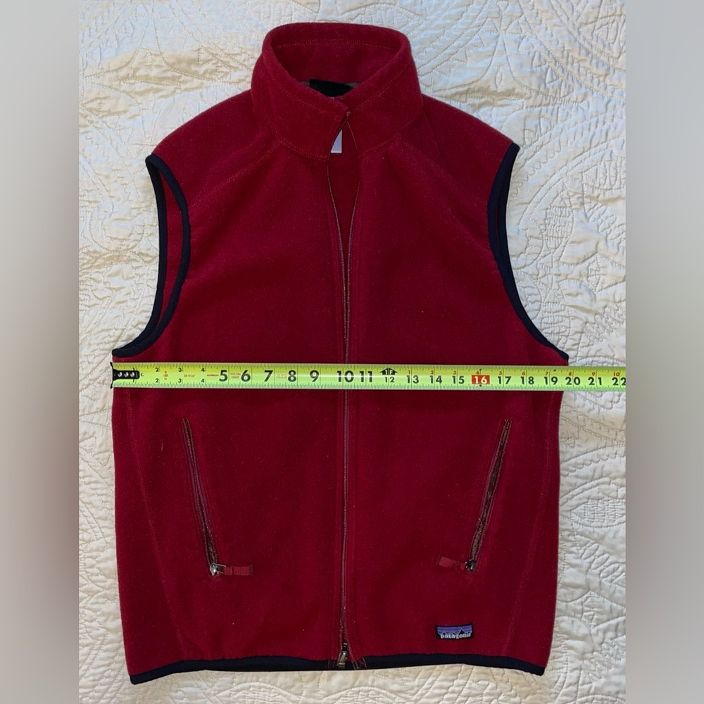 Patagonia Red Synchilla Vest. Medium.